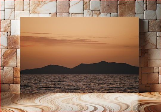 Sunset Over Mountains And Sea Ηλιοβασίλεμα Πάνω Από Βουνά Και Θάλασσα 1 Sunset Over Mountains And Sea Ηλιοβασίλεμα Πάνω Από Βουνά Και Θάλασσα 1