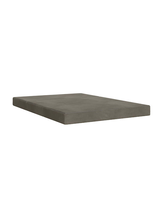 Fotoliu Puf Polimorfic Canapea Gri Deschis 140x67x45cm