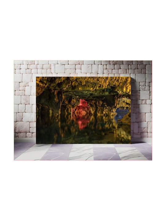 Panou Illuminated Cave Reflection Cu Iluminare LED 120x80