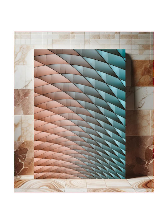 Painting Geometric Patterned Roof Geometric Design 115x170