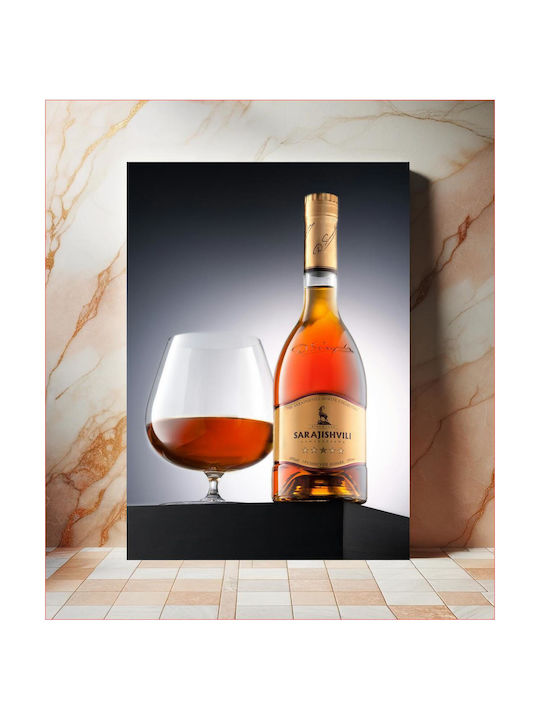 Panou Sticlă Sarajishvili Brandy Sticlă Sticlă Sarajishvili Brandy 40x50