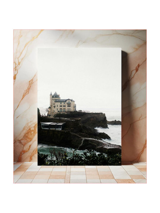 Πίνακας Castle By Sea Κάστρο Δίπλα Στη Θάλασσα 70x100