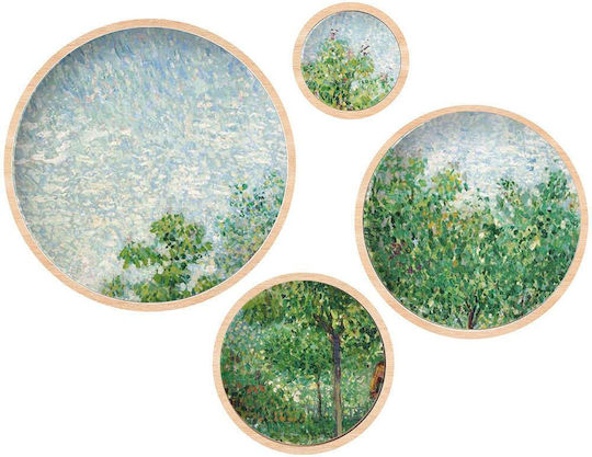 Wallity Κάδρο Ξύλινο 45x45cm