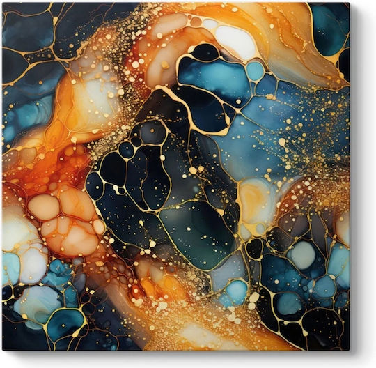 Megapap Universal Texture Abstract Πίνακας σε Καμβά 100x100cm