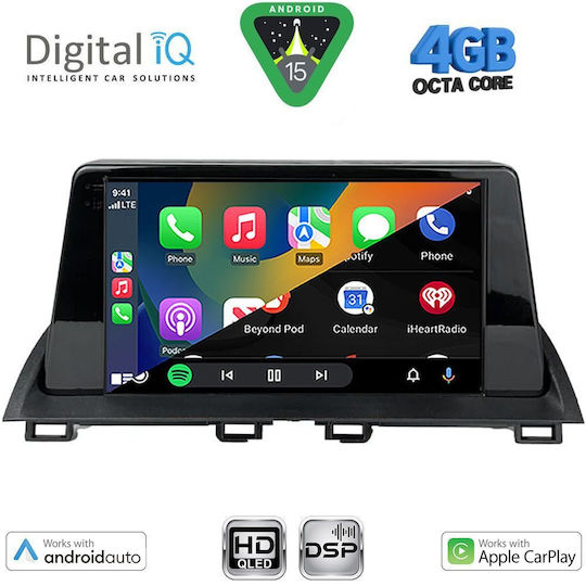 Digital IQ Ηχοσύστημα Αυτοκινήτου για Mazda 3 2014-2019 (Bluetooth/USB/WiFi/GPS/Apple-Carplay/Android-Auto) με Οθόνη Αφής 9"