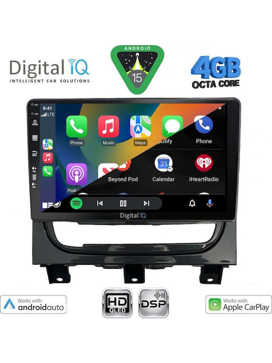 Digital IQ Car Audio System for Fiat Strada 2012-2020 Bluetooth USB WiFi GPS Apple CarPlay Android Auto with 9" Touch Screen