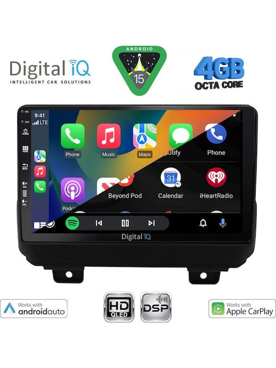 Digital IQ Car Audio System for Jeep Wrangler 2018 with Touch Screen 9" Digital IQ BXF 16298 CPAA