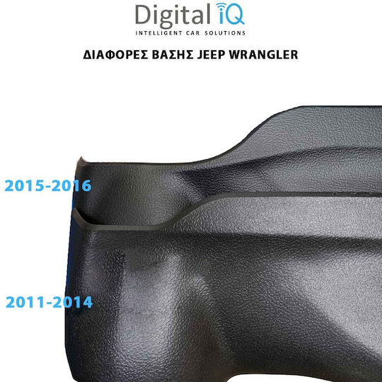Digital IQ Ηχοσύστημα Αυτοκινήτου για Jeep Wrangler 2011-2014 (Bluetooth/USB/WiFi/GPS/Apple-Carplay/Android-Auto) με Οθόνη Αφής 10"