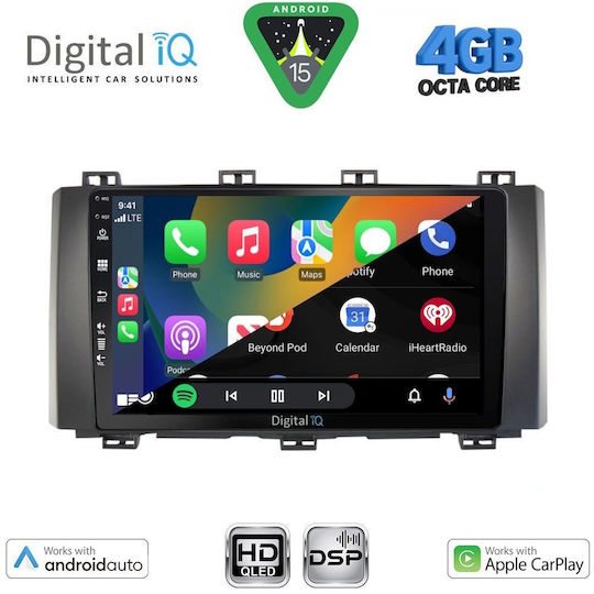 Digital IQ Auto-Audiosystem Für Seat Ateca 2017 Mit Touchscreen 9" Bluetooth USB WiFi GPS Apple CarPlay Android Auto Digital IQ BXF 16568 CPAA