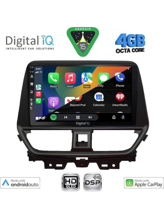 Digital IQ Car Audio System for Suzuki Baleno 2022 Bluetooth USB Wi-Fi GPS Apple CarPlay Android Auto with 9 Inch Touch Screen DIGITAL IQ BXF 16673 CPAA