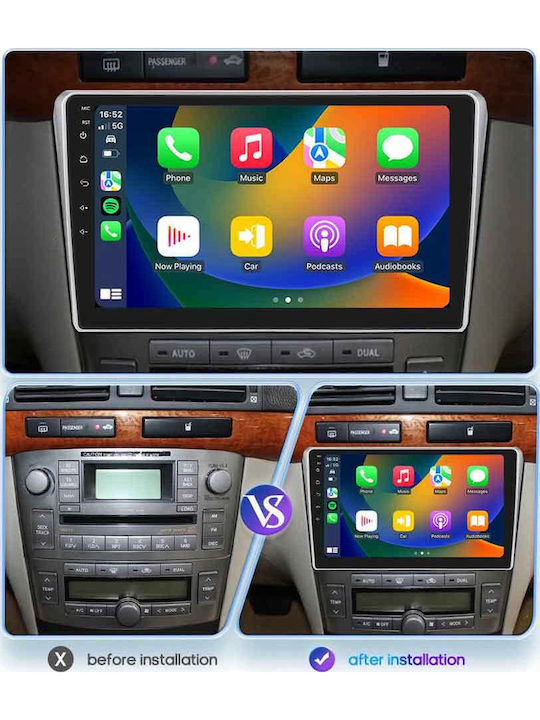 Digital IQ Car Audio System for Toyota Avensis 2003-2009 (Bluetooth/USB/WiFi/GPS/Apple CarPlay/Android Auto) with 9" Touch Screen