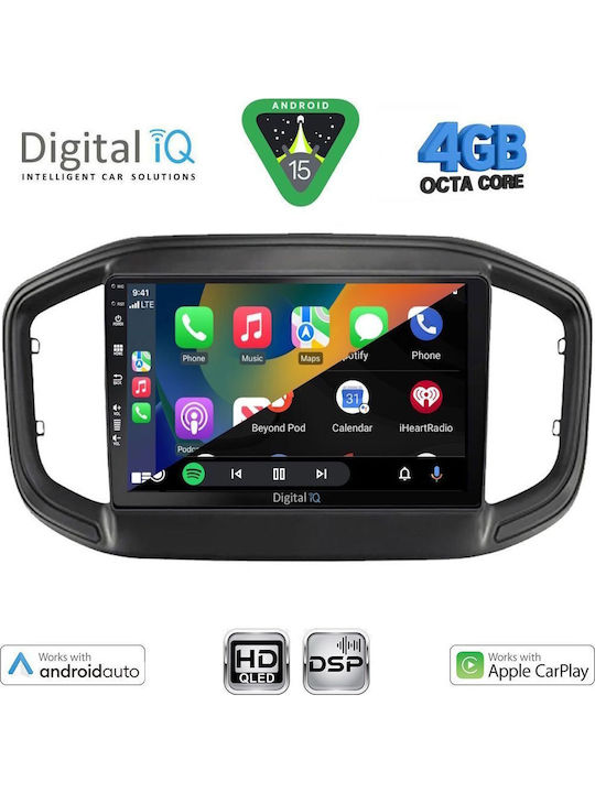 Digital IQ Car Audio System for Fiat Strada 2020 with Touch Screen 9" Digital IQ BXF 16147 CPAA