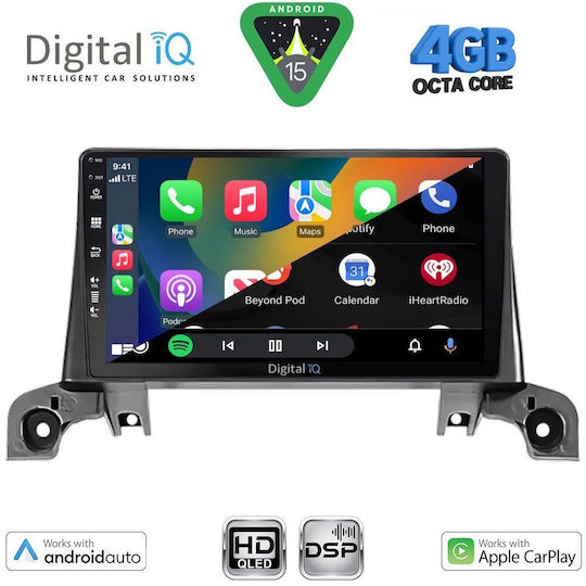 Digital IQ Car Audio System for Peugeot 3008 2017 with Touch Screen 9" Digital IQ BXF 16519 CPAA