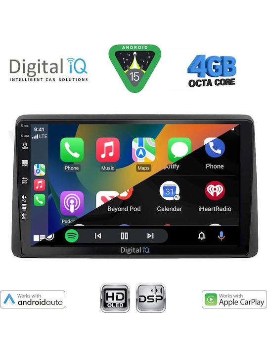 Digital IQ Car Audio System for Nissan Juke 2021 with Touch Screen 10 inches DIGITAL IQ BXF 16453 CPAA