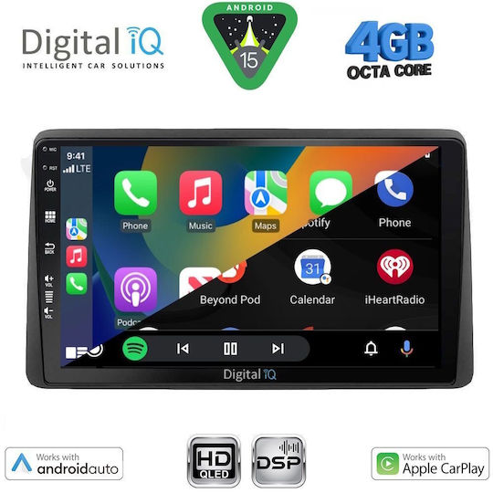 Digital IQ Car Audio System for Nissan Juke 2021 with Touch Screen 10 inches DIGITAL IQ BXF 16453 CPAA