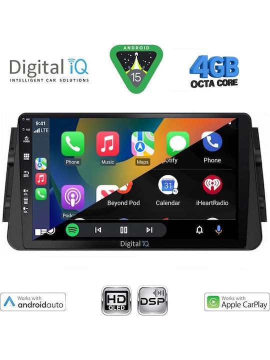 Digital IQ Car Audio System for Nissan Micra 2017 with Touch Screen 9" Digital IQ BXF 16460 CPAA