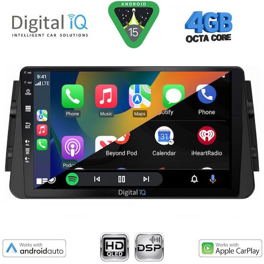Digital IQ Car Audio System for Nissan Micra 2017 with Touch Screen 9" Digital IQ BXF 16460 CPAA