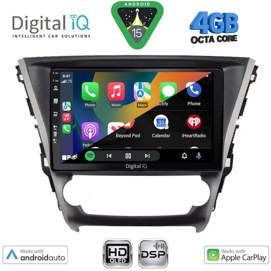 Digital IQ Ηχοσύστημα Αυτοκινήτου για Toyota Avensis 2016-2019 (Bluetooth/USB/WiFi/GPS/Apple-Carplay/Android-Auto) με Οθόνη Αφής 10"