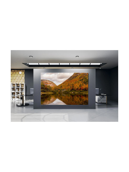 Painting Autumn Mountain Reflection Autumnal Reflection of Mountain 170x115