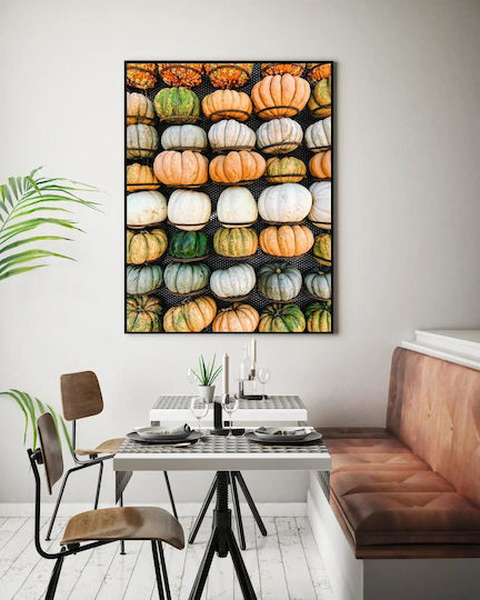 Панел Colorful Pumpkin Display Многоцветен Дисплей Тиква 70x100