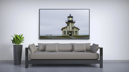 Gemälde Lighthouse By Ocean Leuchtturm Neben Dem Ozean 100x70