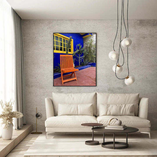 Painting Colorful Patio Chair Cacti Multicolored Patio Chair Cactus 100x150