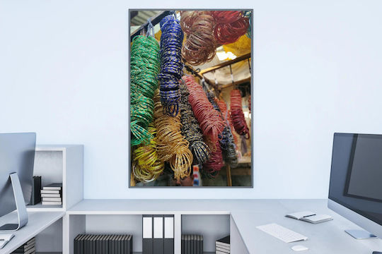 Панел Colorful Bangles Display Ендикация на Многоцветни Гривни 70x100