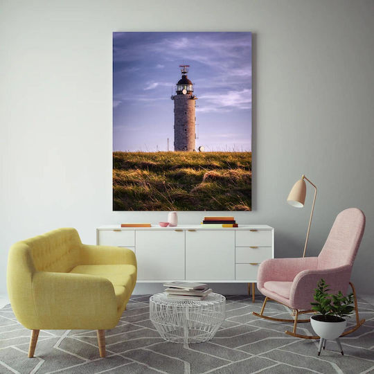 Πίνακας Lighthouse In A Field Φάρος Ένα Χωράφι 70x100