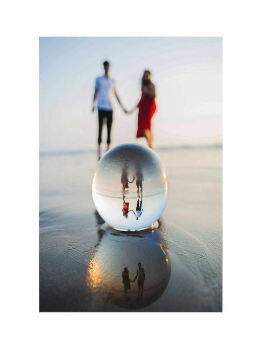 Painting Couple Holding Hands Reflection 100x150