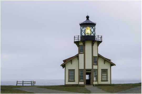 Painting Lighthouse By Ocean Lighthouse Next To The Ocean 150x100