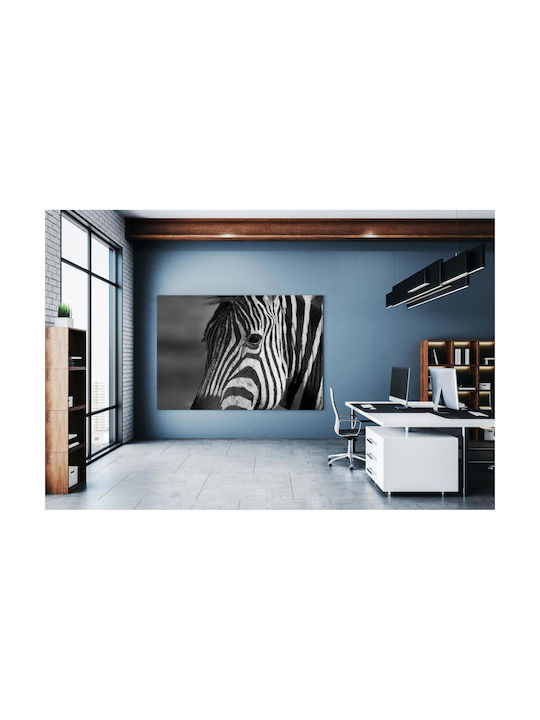 Black White Zebra Painting 120x80