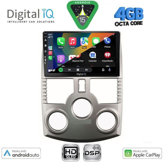 Digital IQ Car Audio System for Daihatsu Terios 2006-2017 (Bluetooth/USB/WiFi/GPS/Apple CarPlay/Android Auto) with 9" Touch Screen