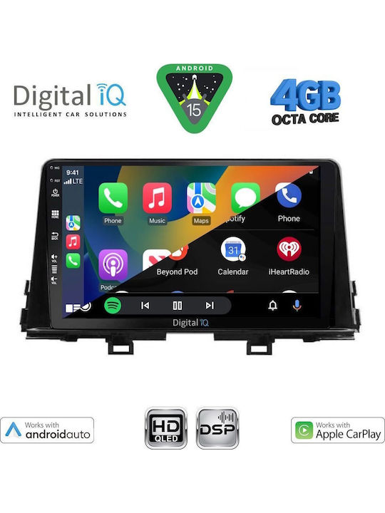 Digital IQ Car Audio System for Kia Picanto 2021 with Touch Screen 9" Digital IQ BXF 16310 CPAA