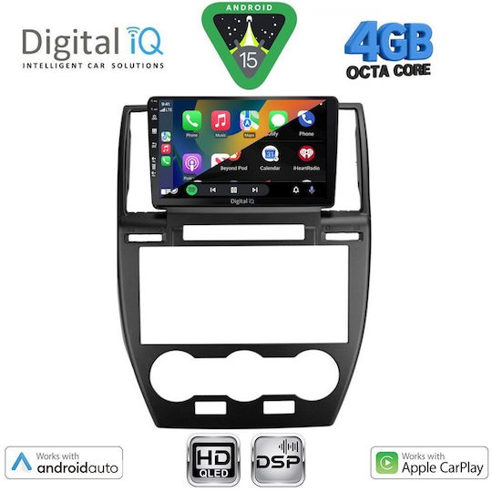 Digital IQ Car Audio System for Land Rover Freelander 2006-2014 Bluetooth USB WiFi GPS Apple CarPlay Android Auto with 9" Touch Screen