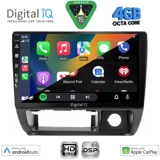Digital IQ Ηχοσύστημα Αυτοκινήτου για Suzuki Jimny 1998-2005 (Bluetooth/USB/WiFi/GPS/Apple-Carplay/Android-Auto) με Οθόνη Αφής 9"