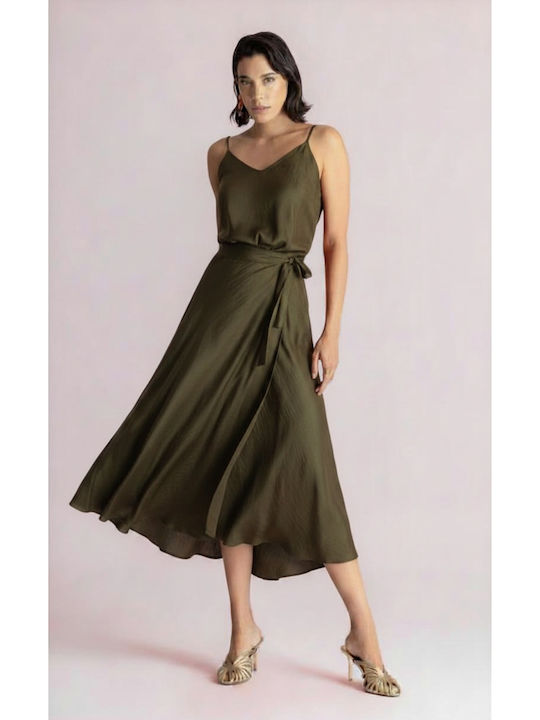 Γυναικείο Σατέν Lingerie Top Green Tea