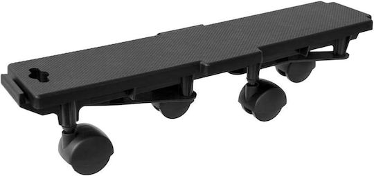 vidaXL Mobile Base for Weight Load up to 170kg Black