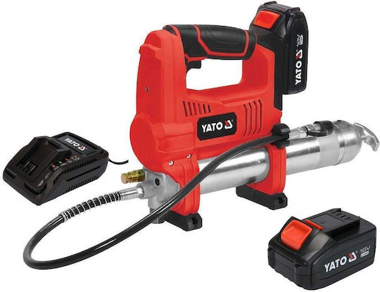 Yato Ηλεκτρικό Πιστόλι Γράσου Μπαταρίας 18V 1x3Ah