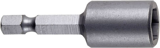 Makita Μαγνητικό Καρυδάκι με Καρέ Υποδοχής 1/4", HEX Διάμετρος 1/4" / 55
