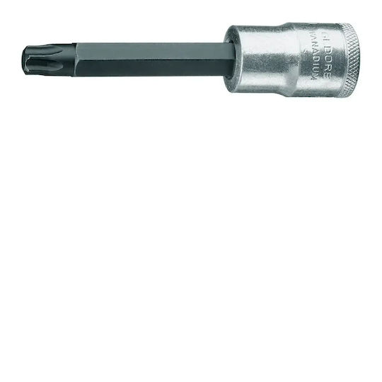 Gedore Long Walnut with Torx Head and Socket 1/2'' Size T25x100mm 1pcs
