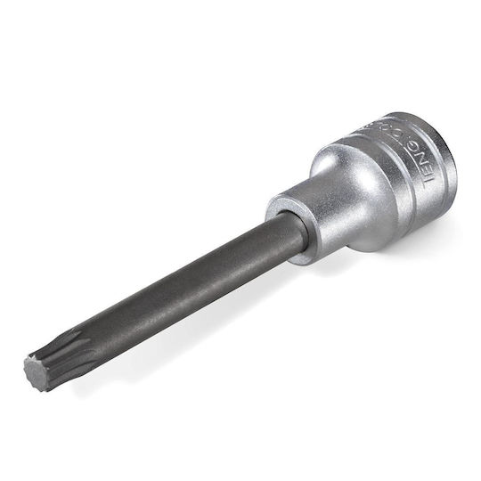 Teng Tools Long Walnut with Spline Head and Socket 1/2'' M16x100mm