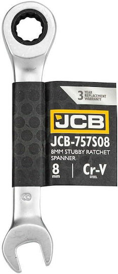 Jcb 14mm Short Ratchet Combination Wrench