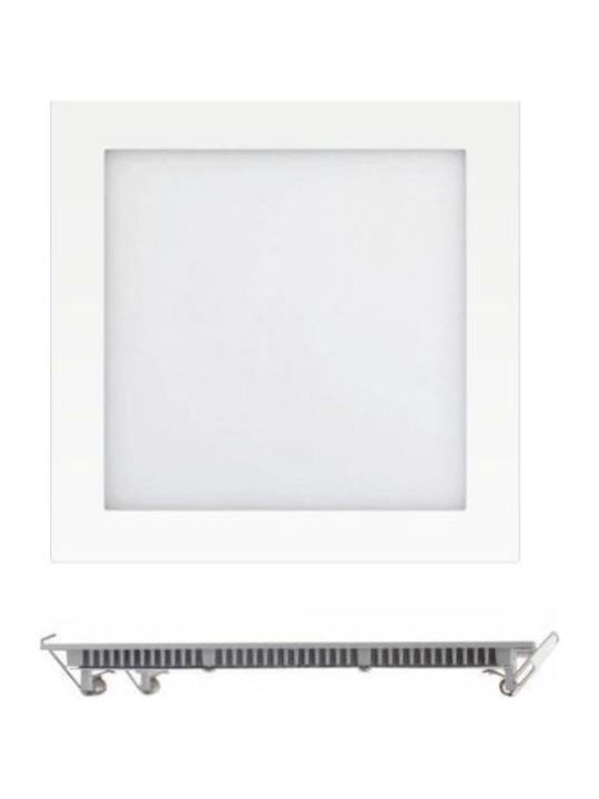Spot Light Вграден LED Панел 20W с Регулируемо бяло Светлина