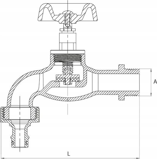 Cast Iron Funnel Quick Connect 1/2 Inch