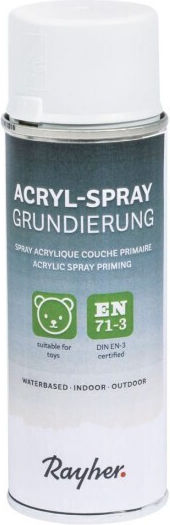 Rayher Σπρέι Αστάρι Ακρυλικό Grey 200ml