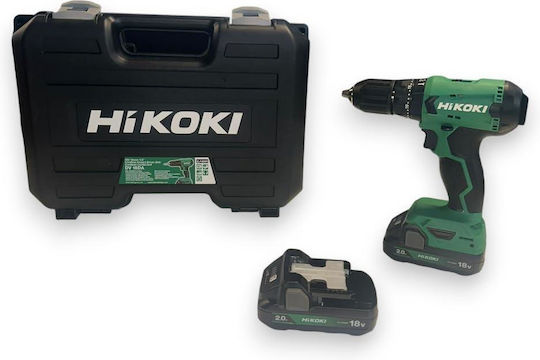 Hikoki DV18DEWFZ Κρουστικό Δραπανοκατσάβιδο Μπαταρίας Brushless 18V 2x5Ah