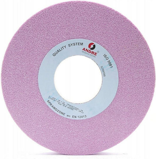 Andre Flat Grinding Wheel 250mm X 25mm X 76mm Cra60k7ve01-35 Pink "type 1"