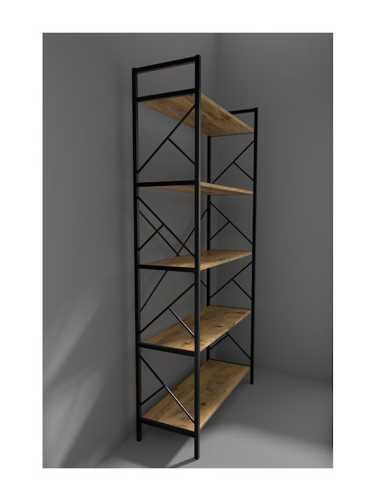 Bibliothek Atlanticα Beige 90x30x180cm