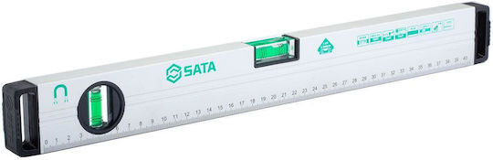 Sata Wasserwaage Aluminium Magnetisch 90cm mit 2 Augen