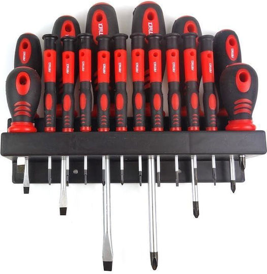AMiO Set 18 Magnetic Screwdrivers with 18 Interchangeable Tips